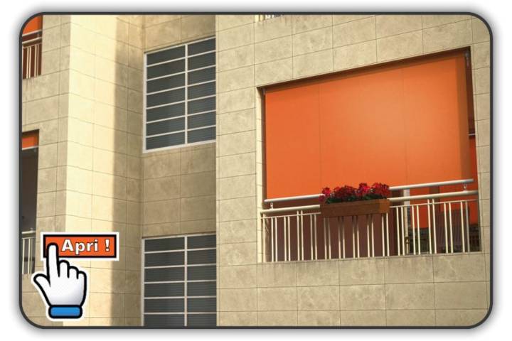 tenda da sole modello milano