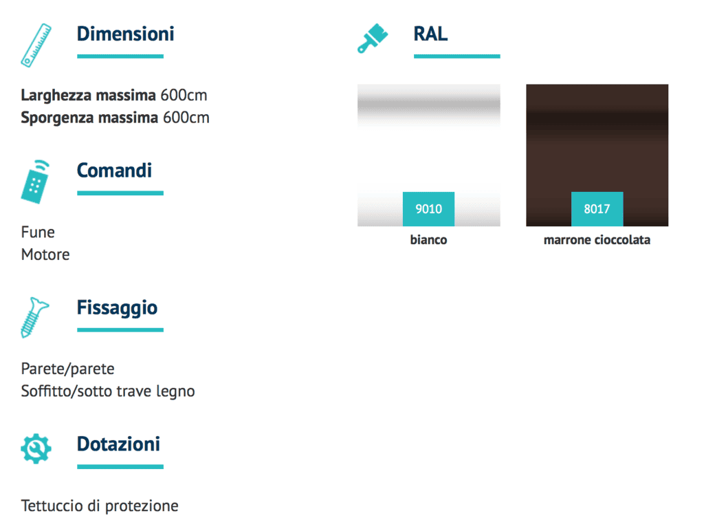 colori tende da sole da giardino sun shade torino