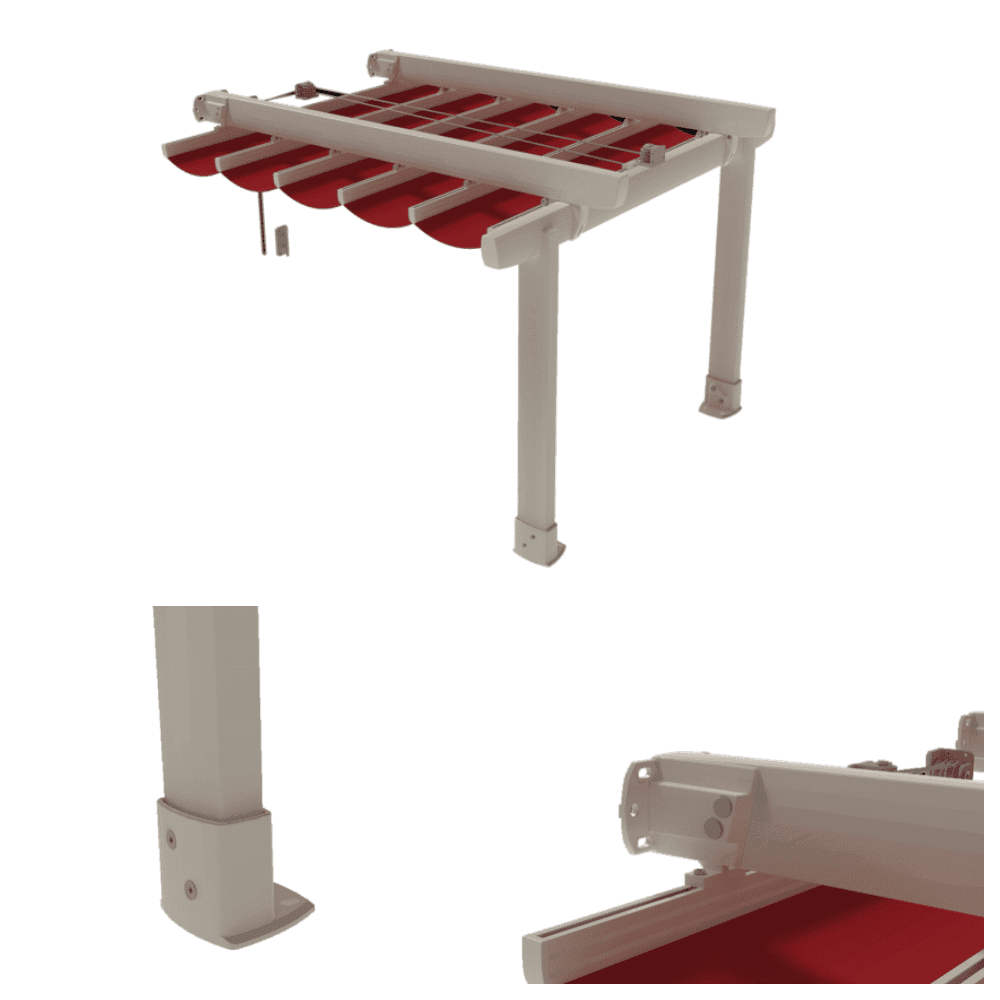 meccanismo tende da sole da giardino marea torino