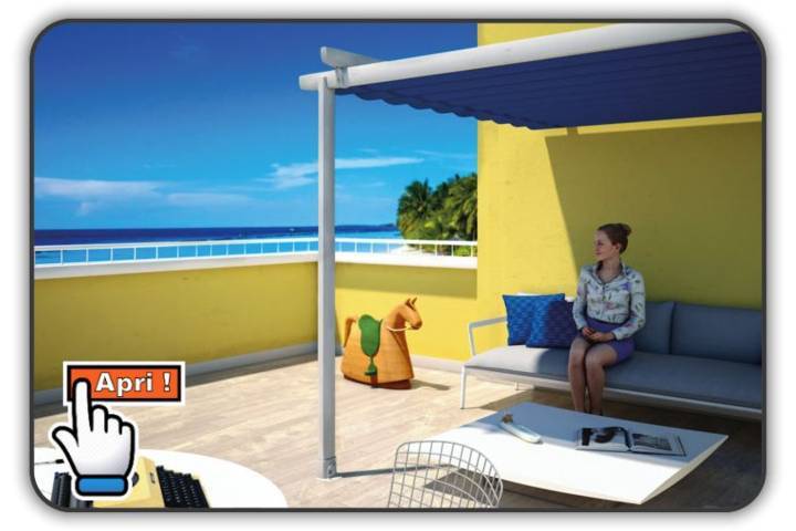 tenda da sole modello marea