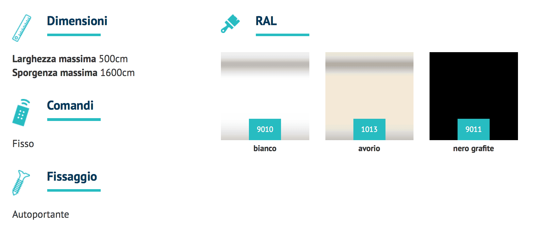 colori tende da sole da giardino tunnel acrilico pvc torino