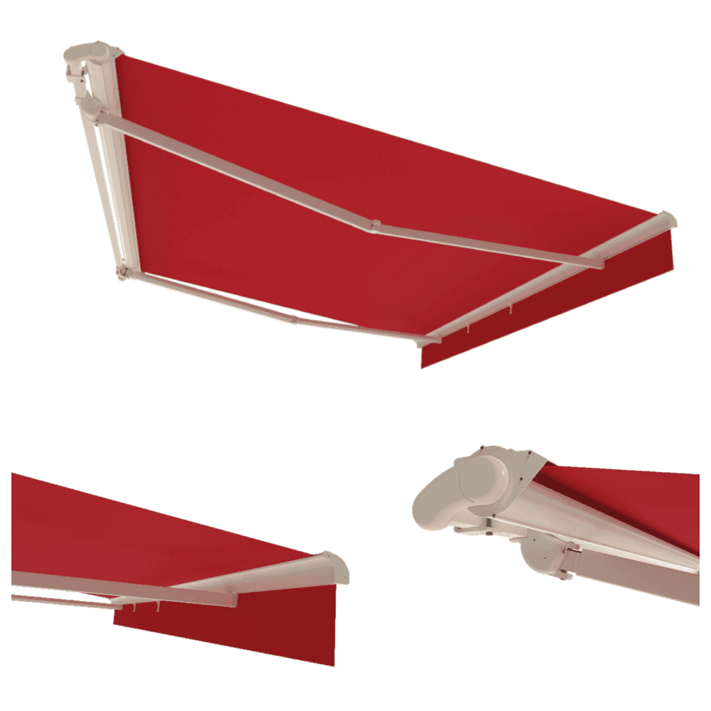 meccanismo tende da sole su barra quadra tevere torino