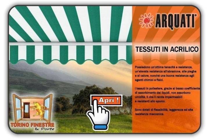 Arquati Tessuti Righe Pari | Tende da Sole Torino