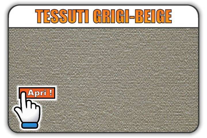 Arquati Tessuti in Acrilico Tinta Grigio-Beige | Tende da Sole Torino