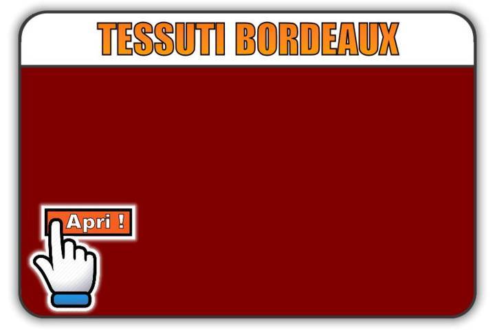 Arquati Tessuti in Poliestere Tinta Bordeaux | Tende da Sole Torino