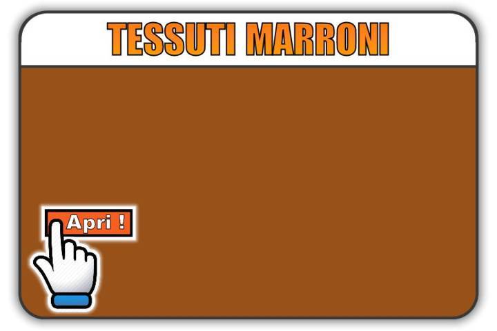Arquati Tessuti in Poliestere Tinta Marrone | Tende da Sole Torino