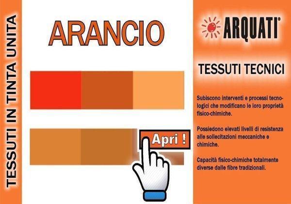 Arquati Tessuto Tecnico Tinta Arancio | Tende da Sole Torino