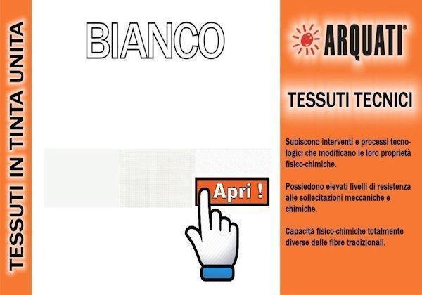 Arquati Tessuto Tecnico Tinta Bianco | Tende da Sole Torino