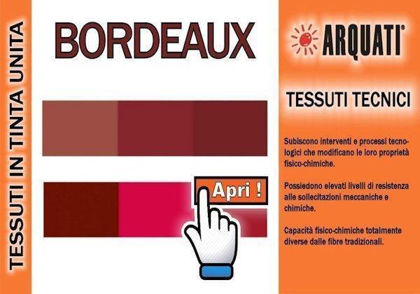 Arquati Tessuto Tecnico Tinta Bordeaux | Tende da Sole Torino