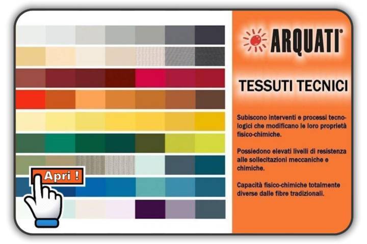 Arquati Tessuto Tecnico Tinta Unita | Tende da Sole Torino