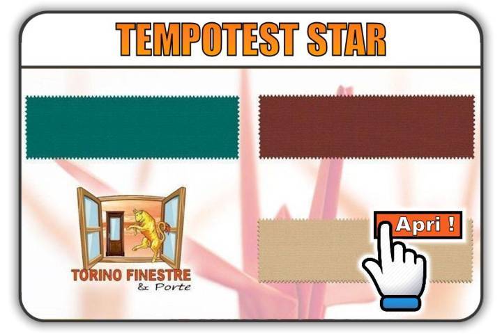 catalogo tessuti tende da sole tempoteststar catalogo tempotest star speciali