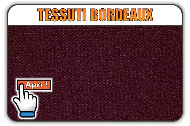 Arquati Tessuti in Acrilico Tinta Bordeaux | Tende da Sole Torino