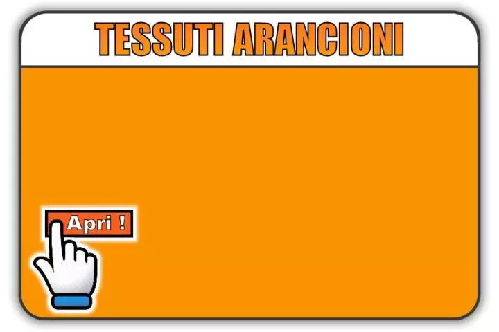 Arquati Tessuti in Poliestere Tinta Arancio | Tende da Sole Torino