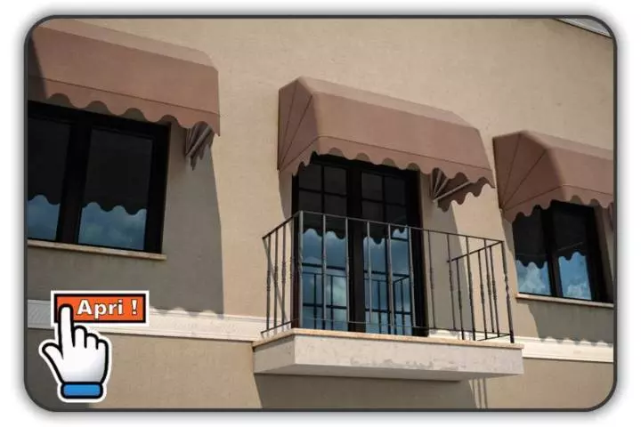 tenda da sole modello standard