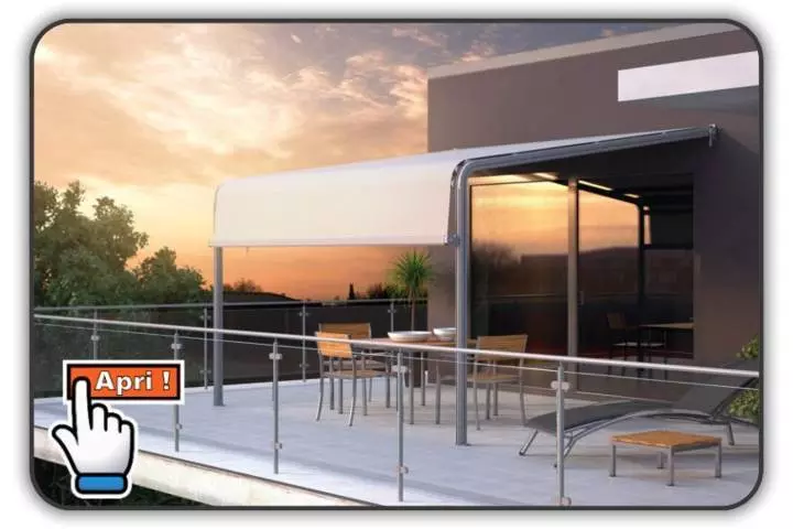 tenda da sole modello attico maxi