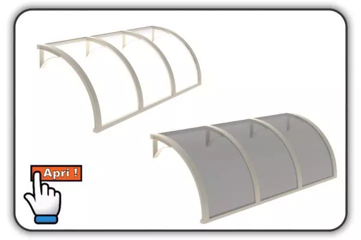 tenda da sole modello pensilina