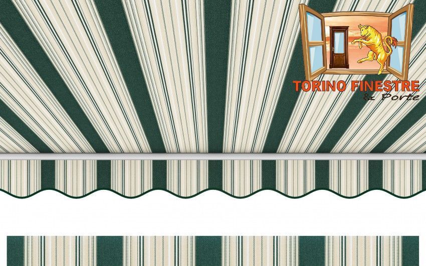 Tende da sole Arquati Suncolor 5105 Tessuti rigati in Acrilico