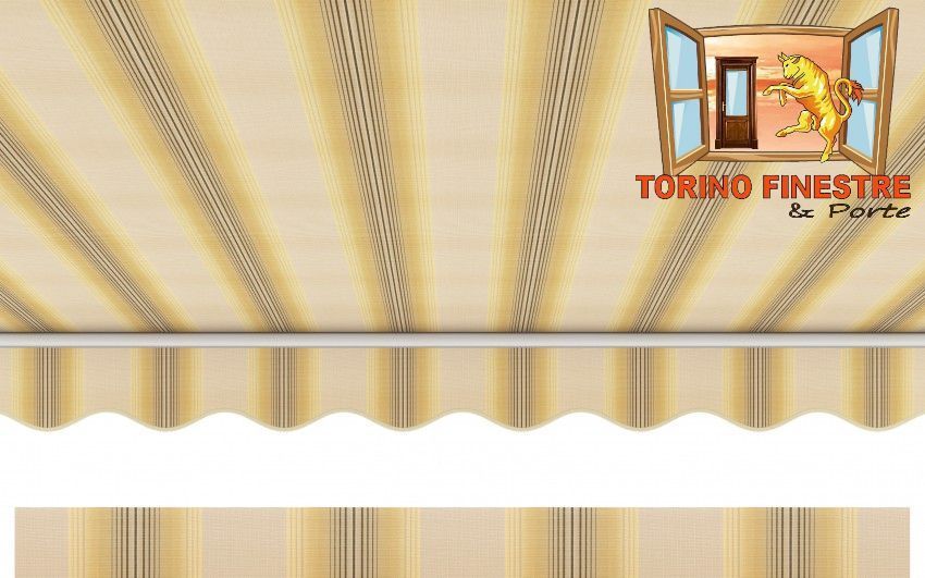 Tende da sole Arquati Suncolor 5113 Tessuti rigati in Acrilico