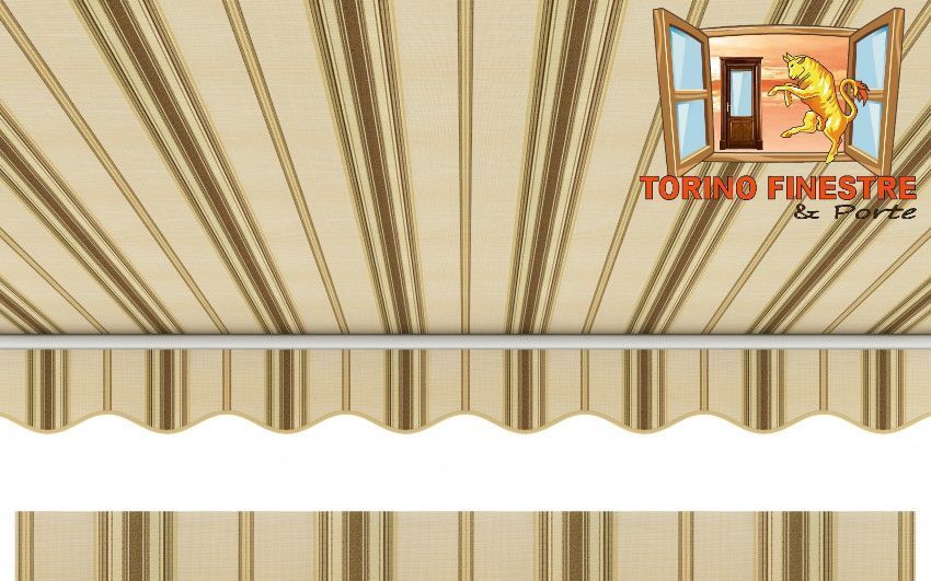 Tende da sole Arquati Suncolor 5162 Tessuti rigati in Acrilico