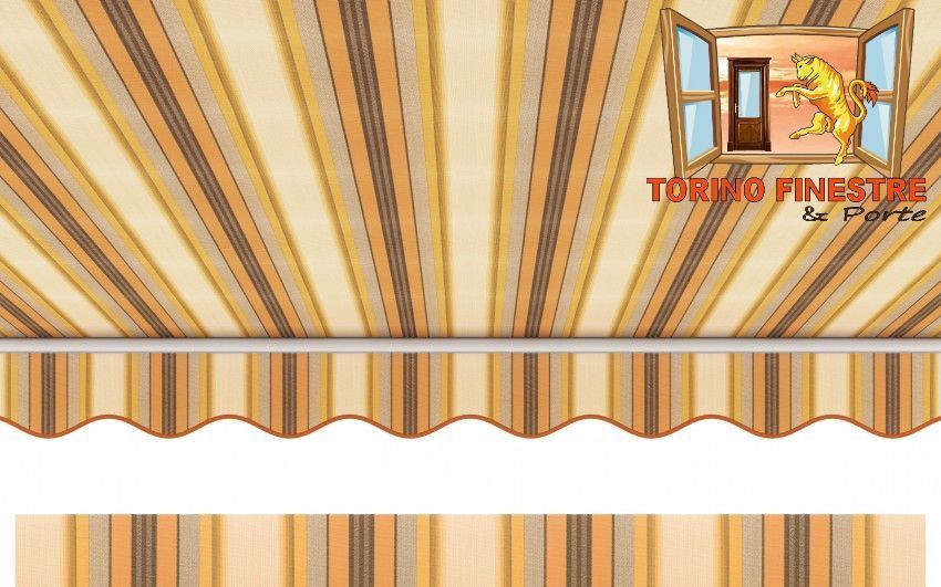 Tende da sole Arquati Suncolor 5186 Tessuti rigati in Acrilico