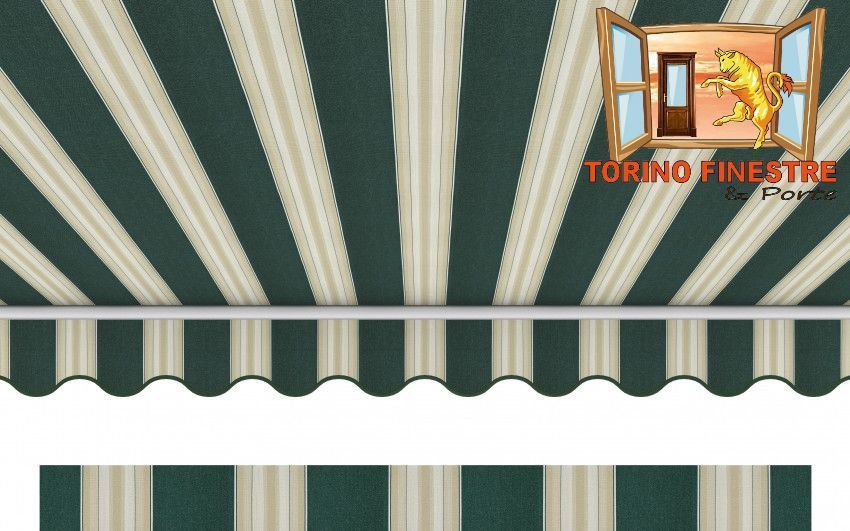 Tende da sole Arquati Suncolor 5248 Tessuti rigati in Acrilico