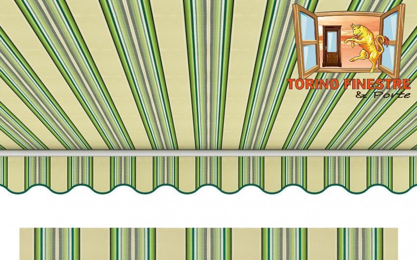 Tende da sole Arquati Suncolor 5252 Tessuti rigati in Acrilico Tende da sole Arquati Suncolor 5252 Tessuti rigati in Acrilico