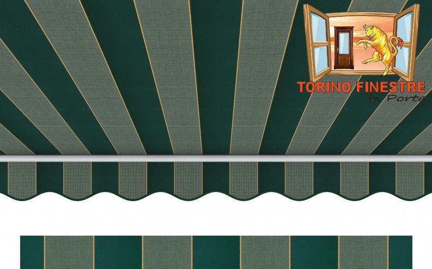 Tende da sole Arquati Suncolor 5253 Tessuti rigati in Acrilico Tende da sole Arquati Suncolor 5253 Tessuti rigati in Acrilico