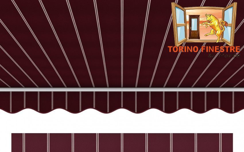 Tende da sole Arquati Suncolor 5262 Tessuti rigati in Acrilico