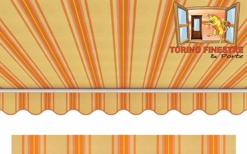 Tende da sole Arquati Suncolor 5266 Tessuti rigati in Acrilico