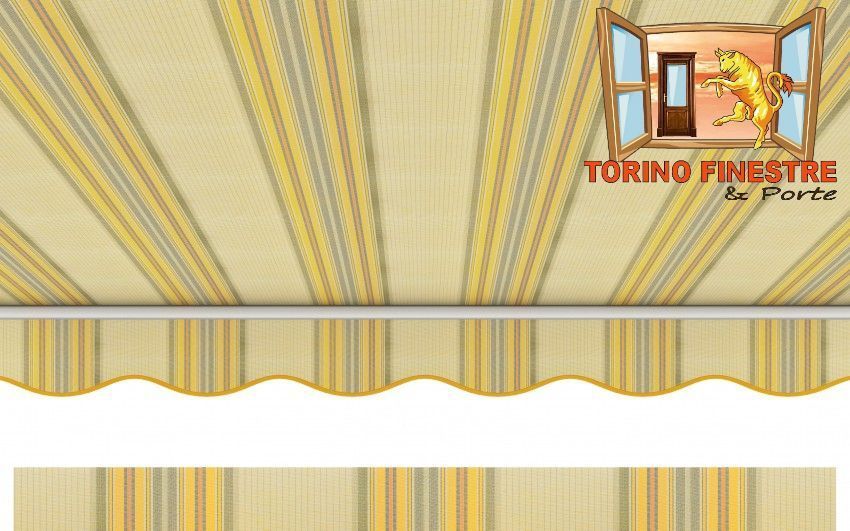 Tende da sole Arquati Suncolor 5270 Tessuti rigati in Acrilico