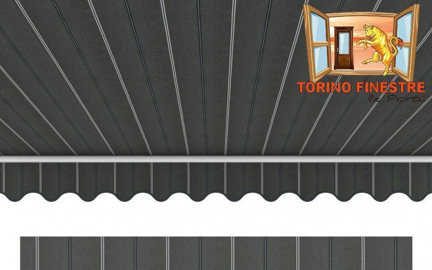 Tende da sole Arquati Suncolor 5276 Tessuti rigati in Acrilico