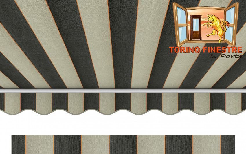 Tende da sole Arquati Suncolor 5280 Tessuti rigati in Acrilico