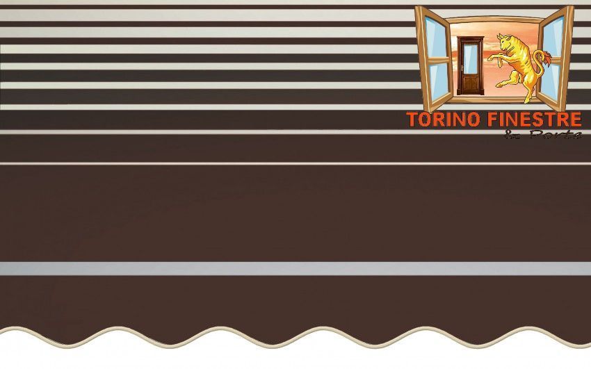 Tende da sole Arquati Suncolor degrade 5325-5326 Tessuti rigati in Acrilico