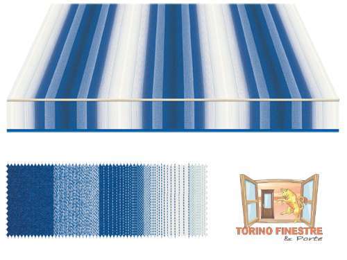 Tende da sole Tempotest Fantasia Blu 5001/13