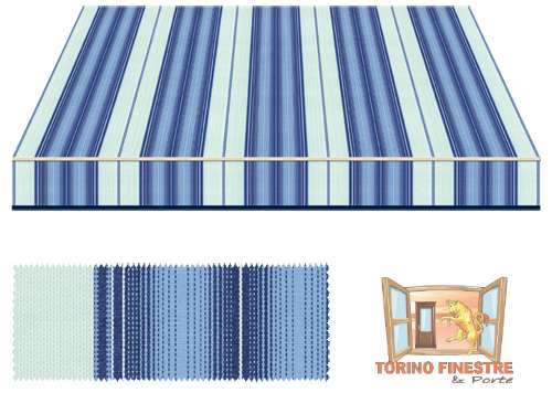 Tende da sole Tempotest Fantasia Blu 772/17