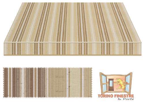 Tende da sole Tempotest Fantasia Marrone 1120