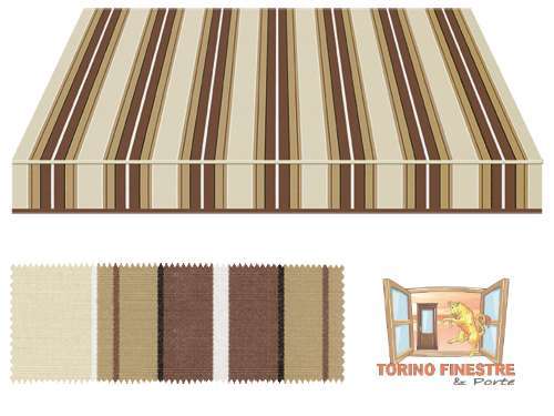 Tende da sole Tempotest Fantasia Marrone 158