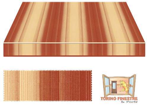 Tende da sole Tempotest Fantasia Marrone 5001/84