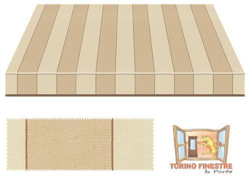 Tende da sole Tempotest Fantasia Marrone 5009/1