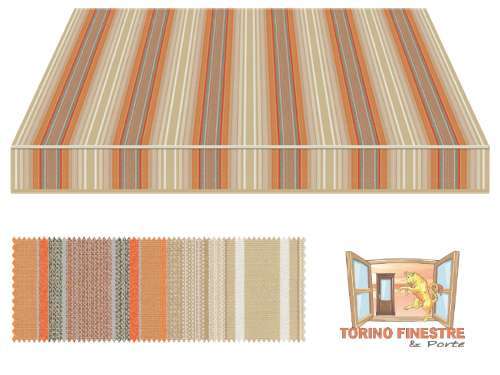 Tende da sole Tempotest Fantasia Marrone 5010/14