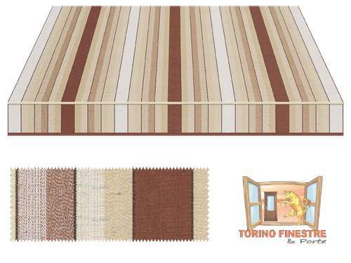 Tende da sole Tempotest Fantasia Marrone 5072/86