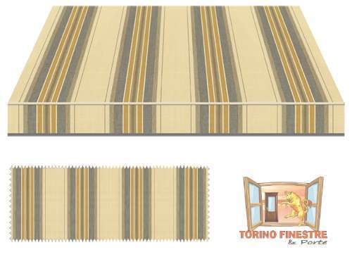 Tende da sole Tempotest Fantasia Marrone 5347/58