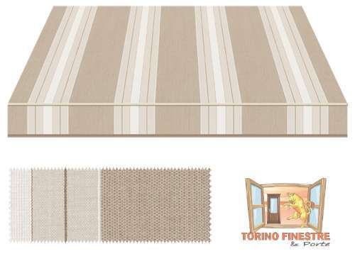 Tende da sole Tempotest Fantasia Marrone 5349/106