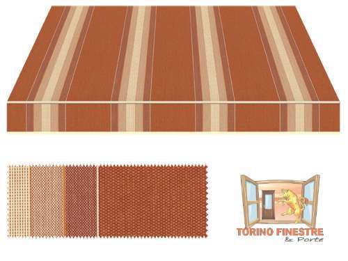 Tende da sole Tempotest Fantasia Marrone 5349/426