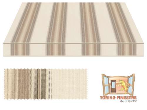 Tende da sole Tempotest Fantasia Marrone 5355/106