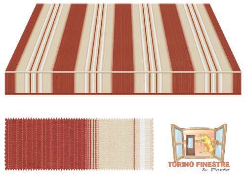 Tende da sole Tempotest Fantasia Marrone 636/84