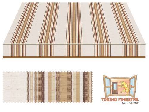 Tende da sole Tempotest Fantasia Marrone 639/99