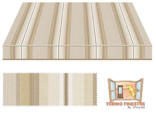 Tende da sole Tempotest Fantasia Marrone 947/14