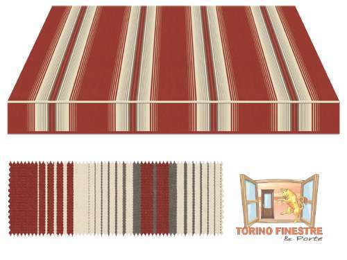 Tende da sole Tempotest Fantasia Marrone 968/426