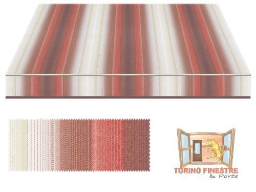 Tende da sole Tempotest Fantasia Rosso 5001/11